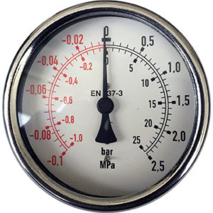 MEI – PRESSURE GAUGE FOR FIRE TRUCK